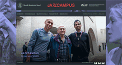 Desktop Screenshot of jazzcampus.com
