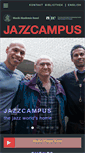 Mobile Screenshot of jazzcampus.com